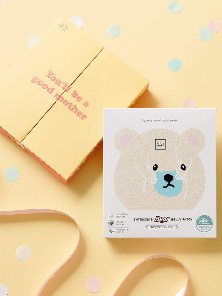 MMGB004 tntn mom's Bear Belly Pop Up Card Gift Box (Only for Bear Belly Mask)