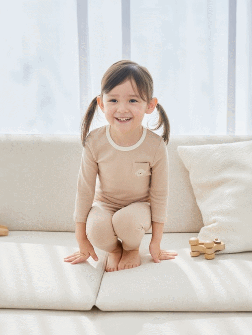 KRDY174 Korea Baby&I 4 Seasons Embroidery Homewear Set (5 Patterns)