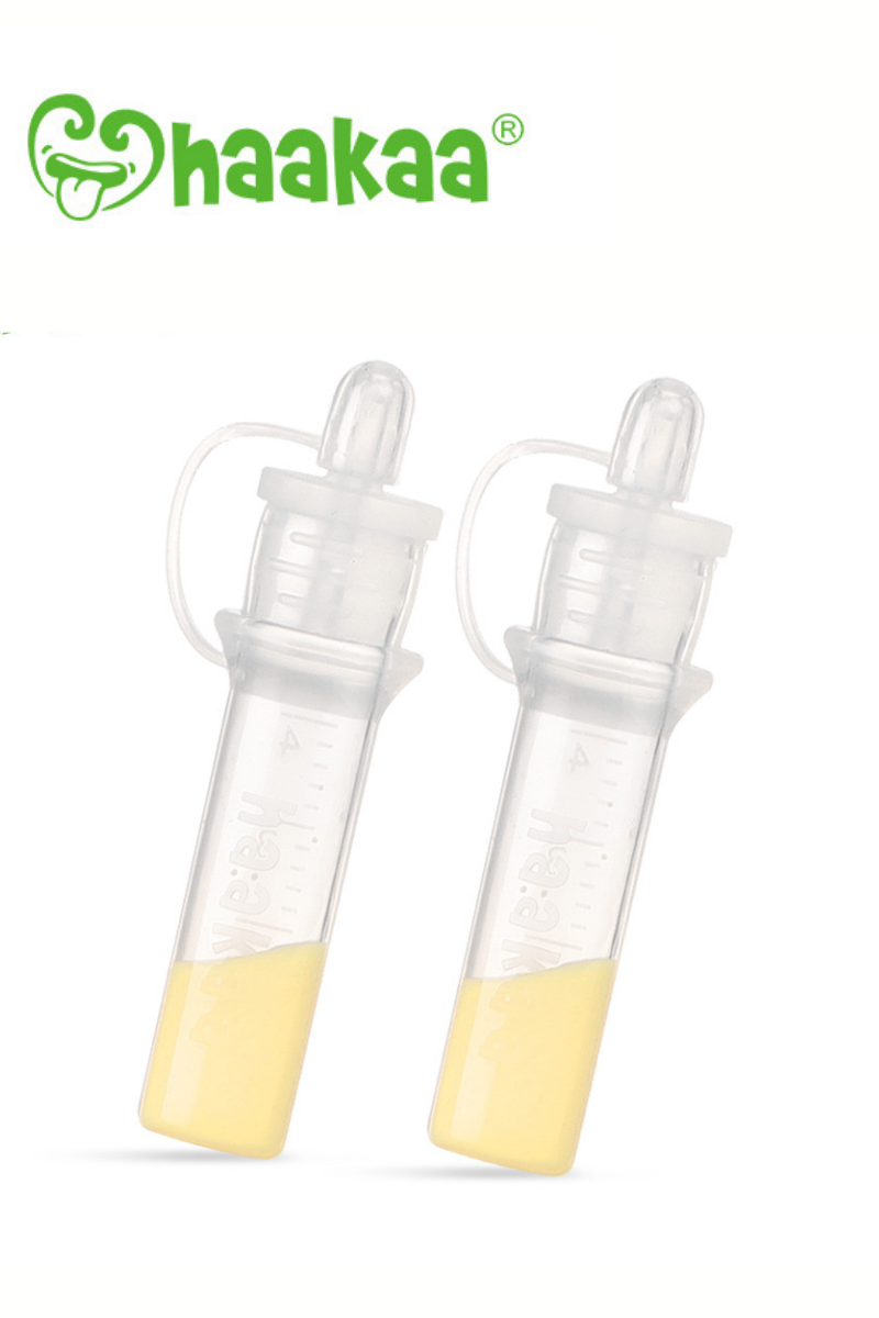 HAK506 Haakaa Silicone Colostrum Collector Set (2x4mL Pack)