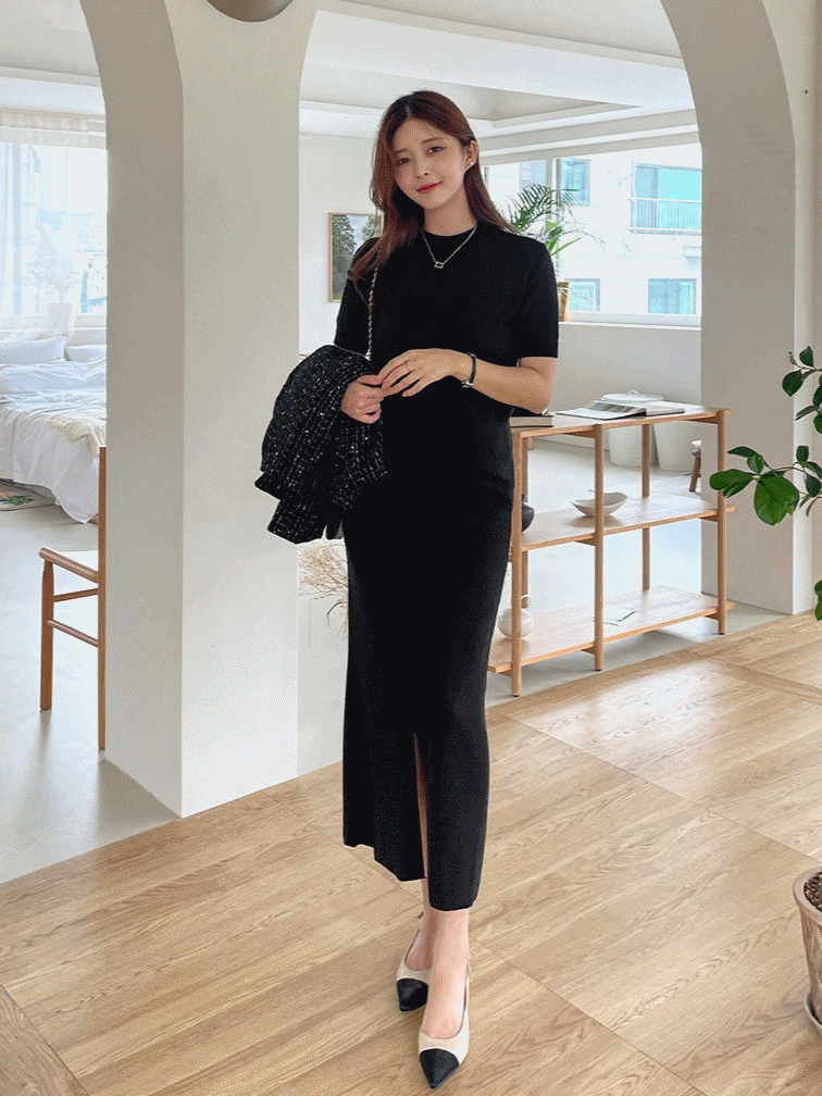 Split End Yoga Waist Skirt