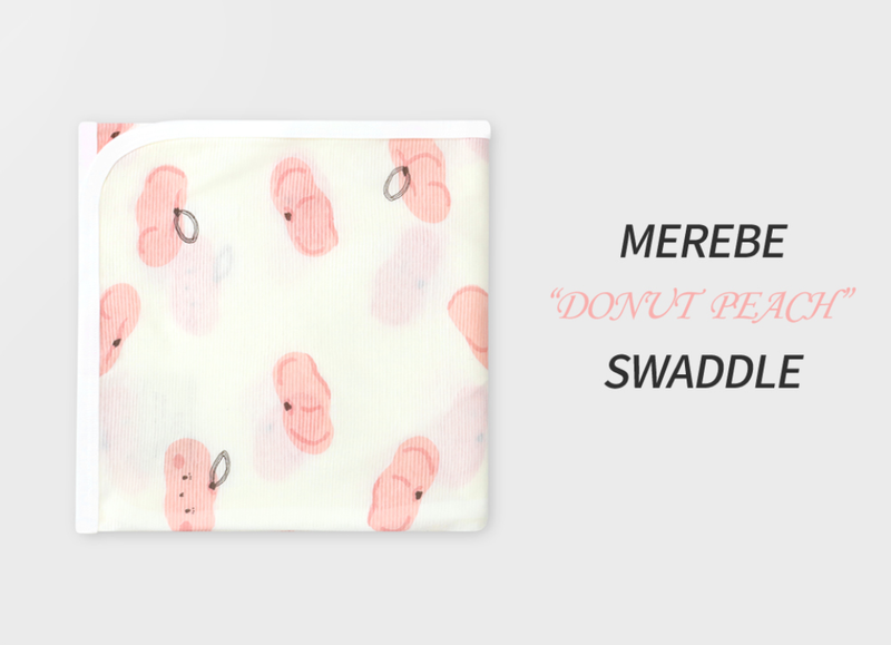 Swaddle Blanket-Donut Peach (Summer)