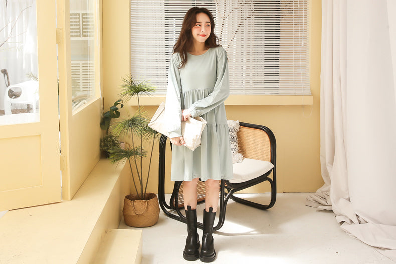 Cute Layered Nursing Dress