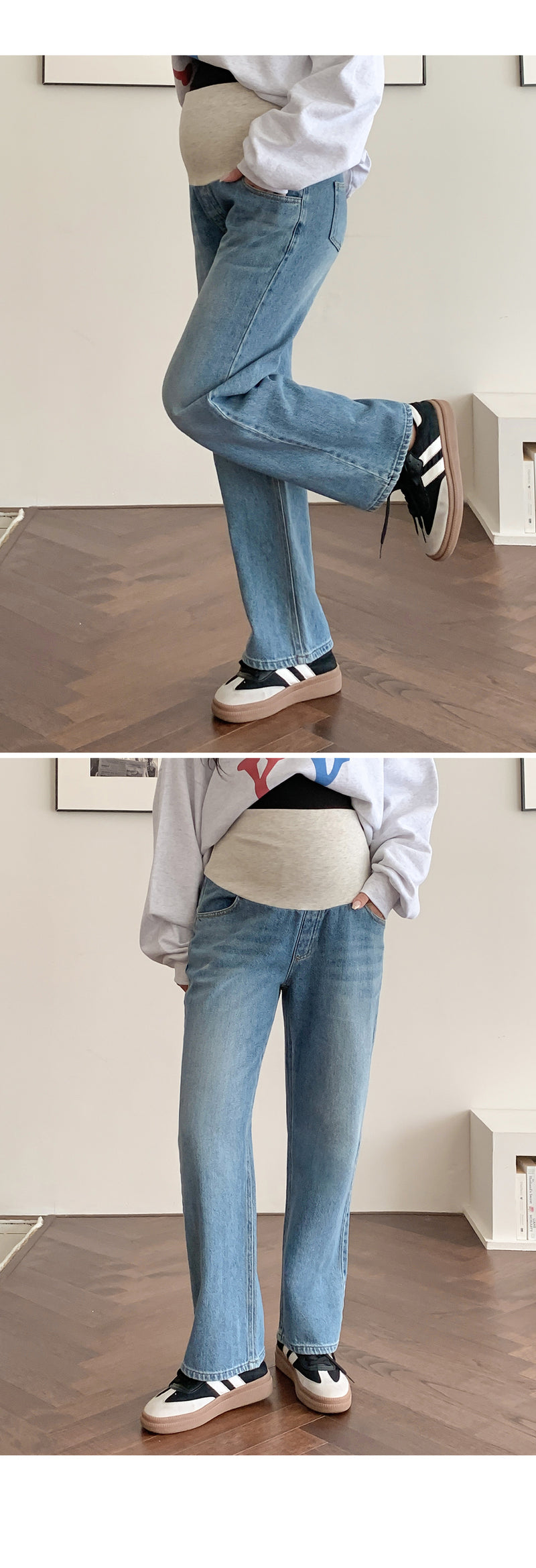 Yoga Waist Wide-Leg Denim
