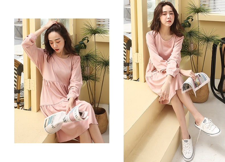 Cute Layered Nursing Dress