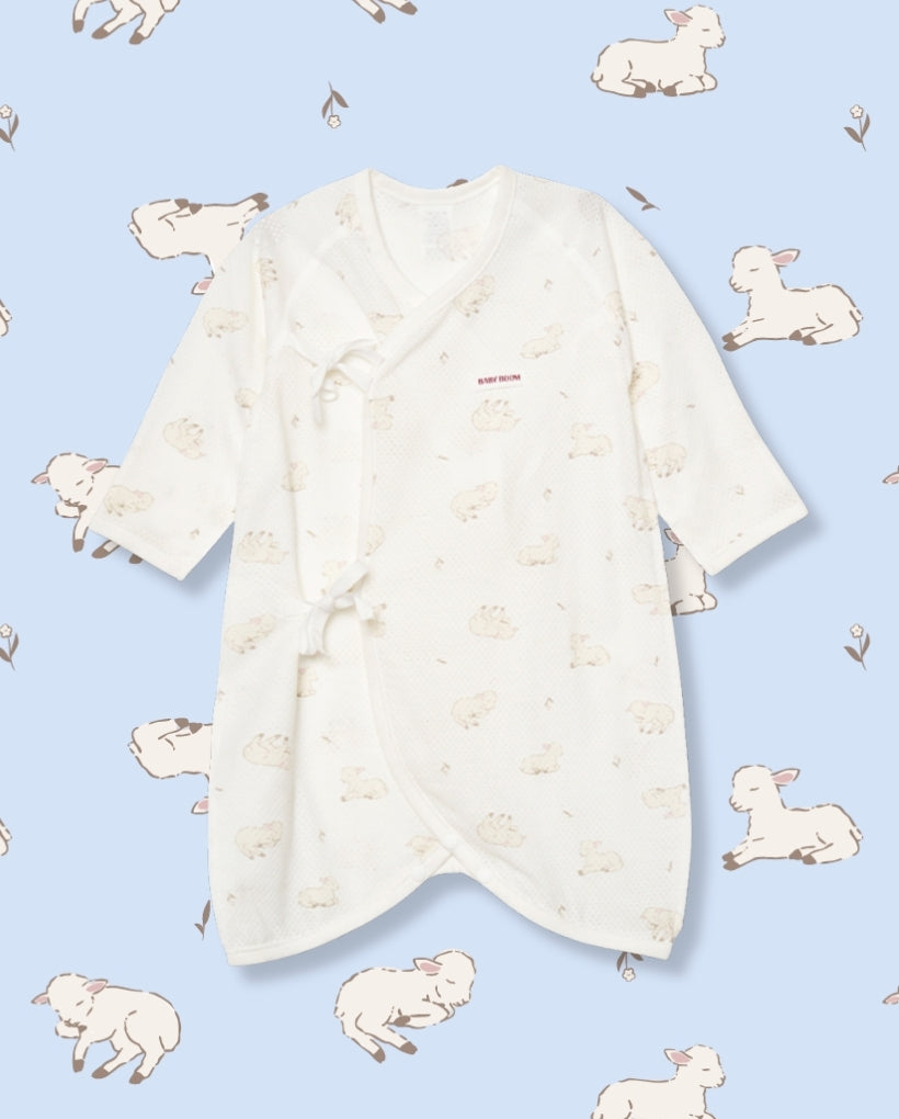 Wrap Romper-Little Sheep (Summer)