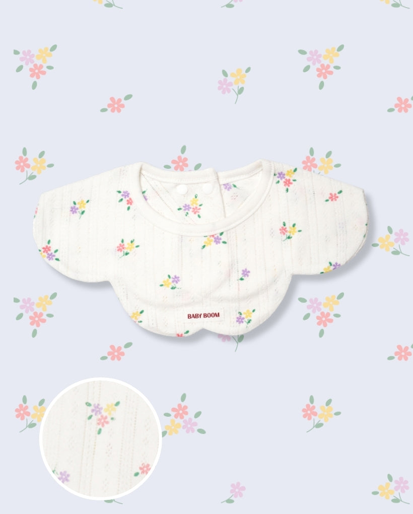 360°花花型口水肩-小野花 (夏)