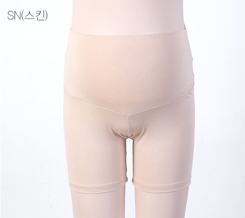 KRMD308 Korea Mom's day Silky Skin-Friendly Tencel Safty Shorts (2 Colors) [Maternity Safty Pants/Underwear]