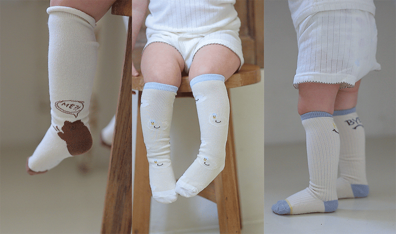 Knee Socks-Hello Bear