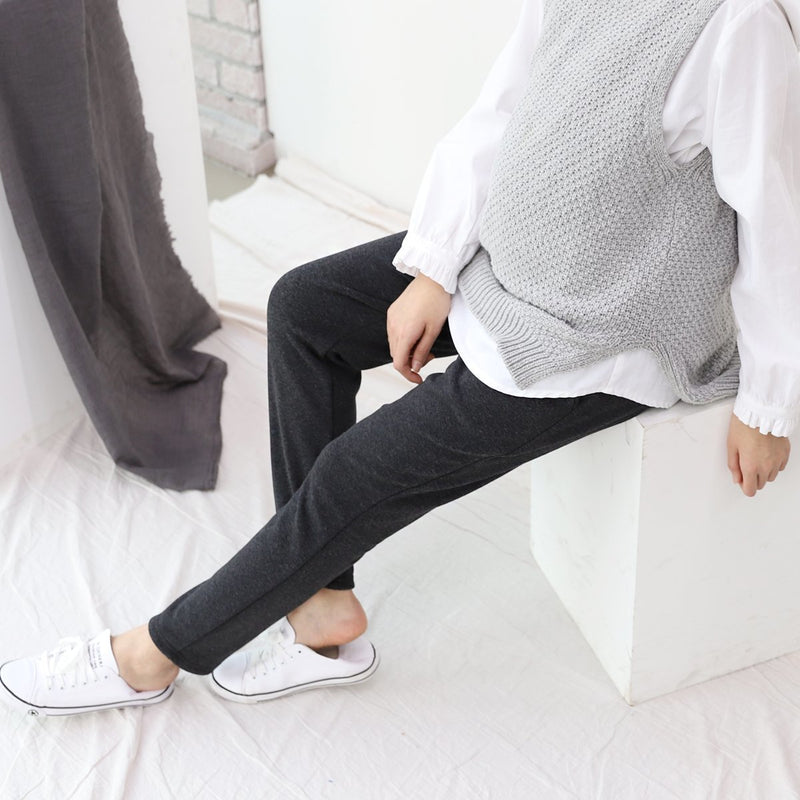 Comfy Brushed Pants with Yoga Waistband