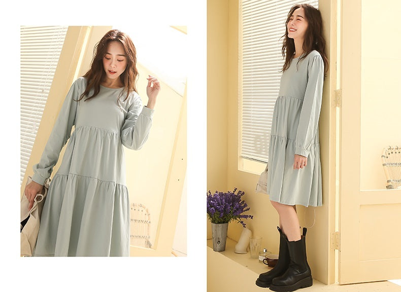 Cute Layered Nursing Dress