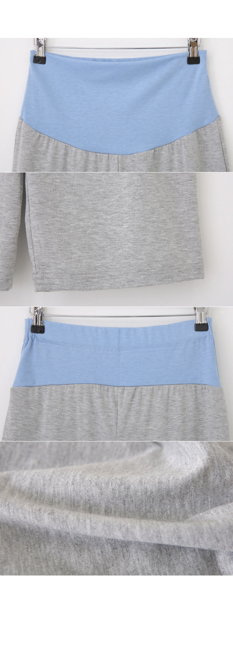 Simple 1/2 Length Over-knee Shorts with Yoga Waistband