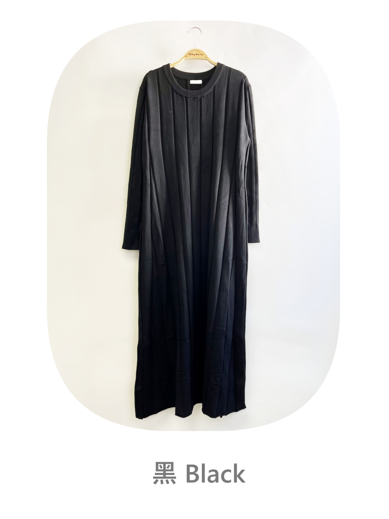 Ribbed Knit Maxi Dress