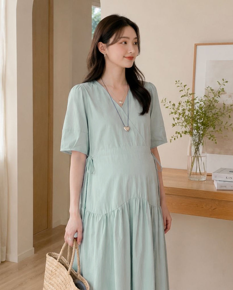 Adjustable Waist Tie Dress