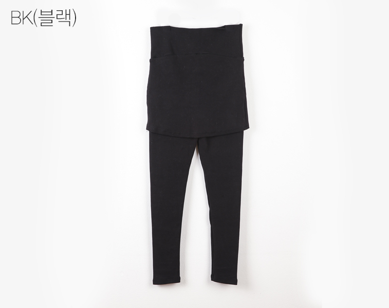 KRMD708 韓國 Mom's day 高級優質托腹拉絨短裙Leggings (3色) [孕婦緊身褲/下裝]