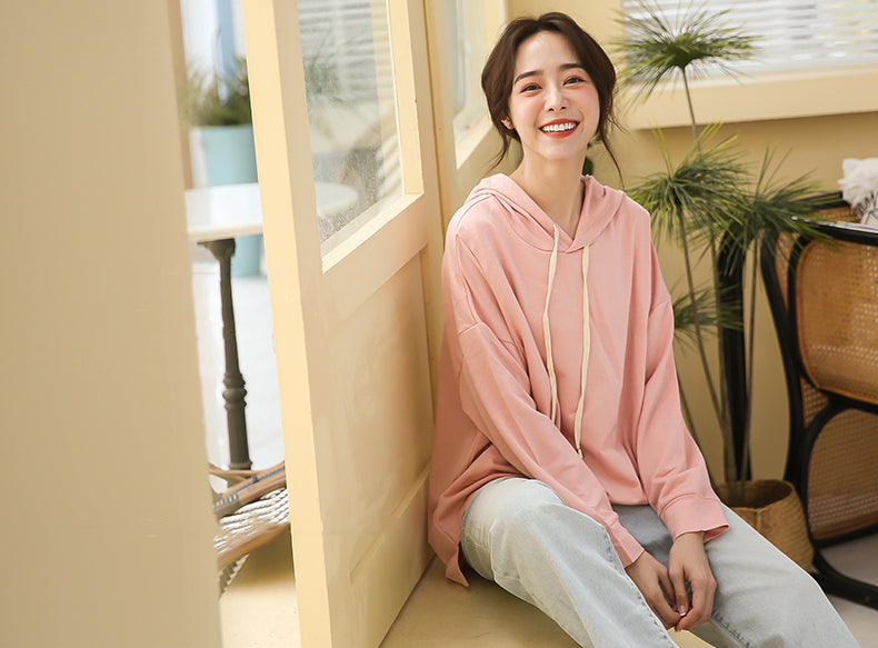 Relaxed Sweat Nursing Hoodie