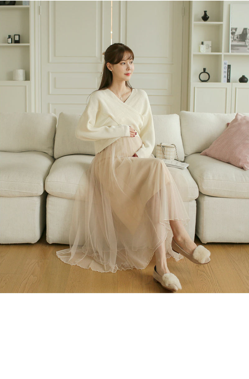 Elegant Mesh Dress Set