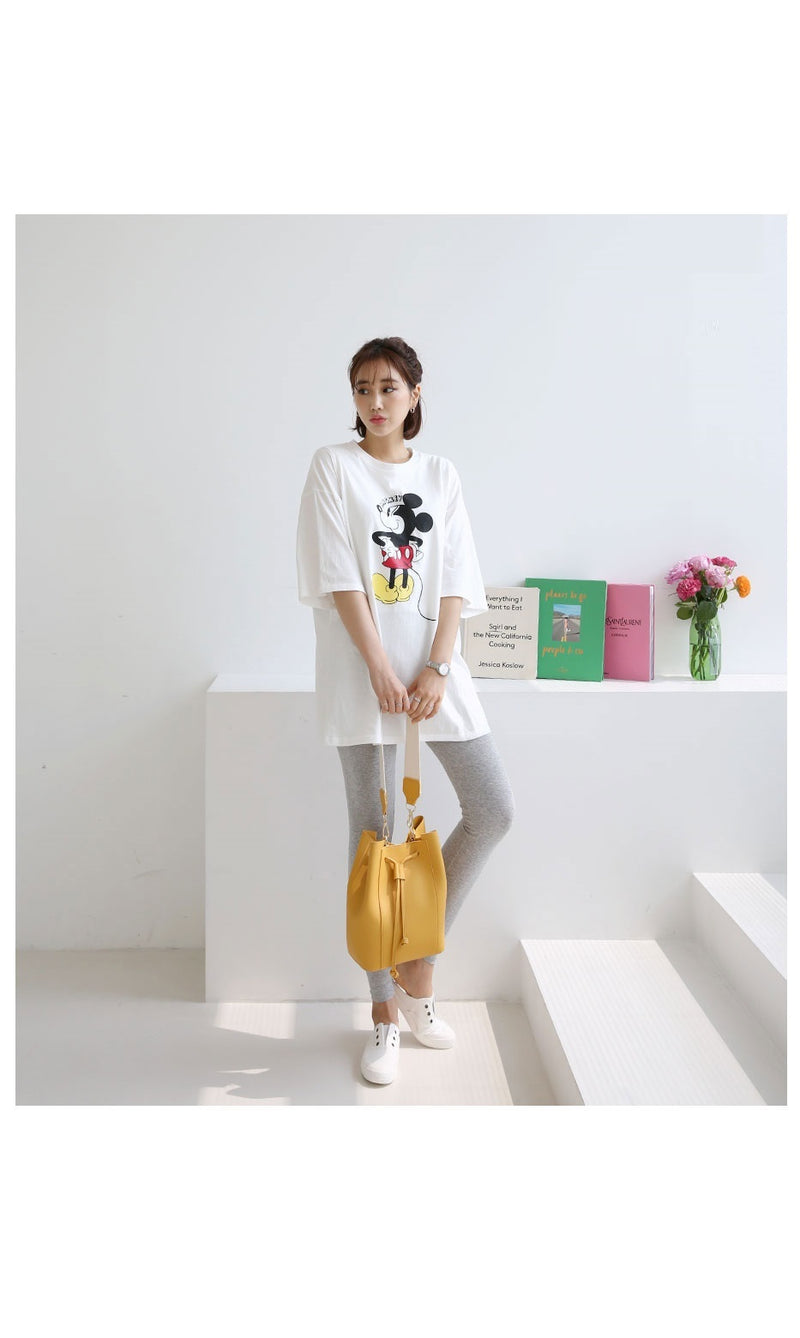 Cotton Mickey Mouse Nursing Top