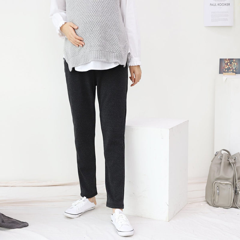 Comfy Brushed Pants with Yoga Waistband