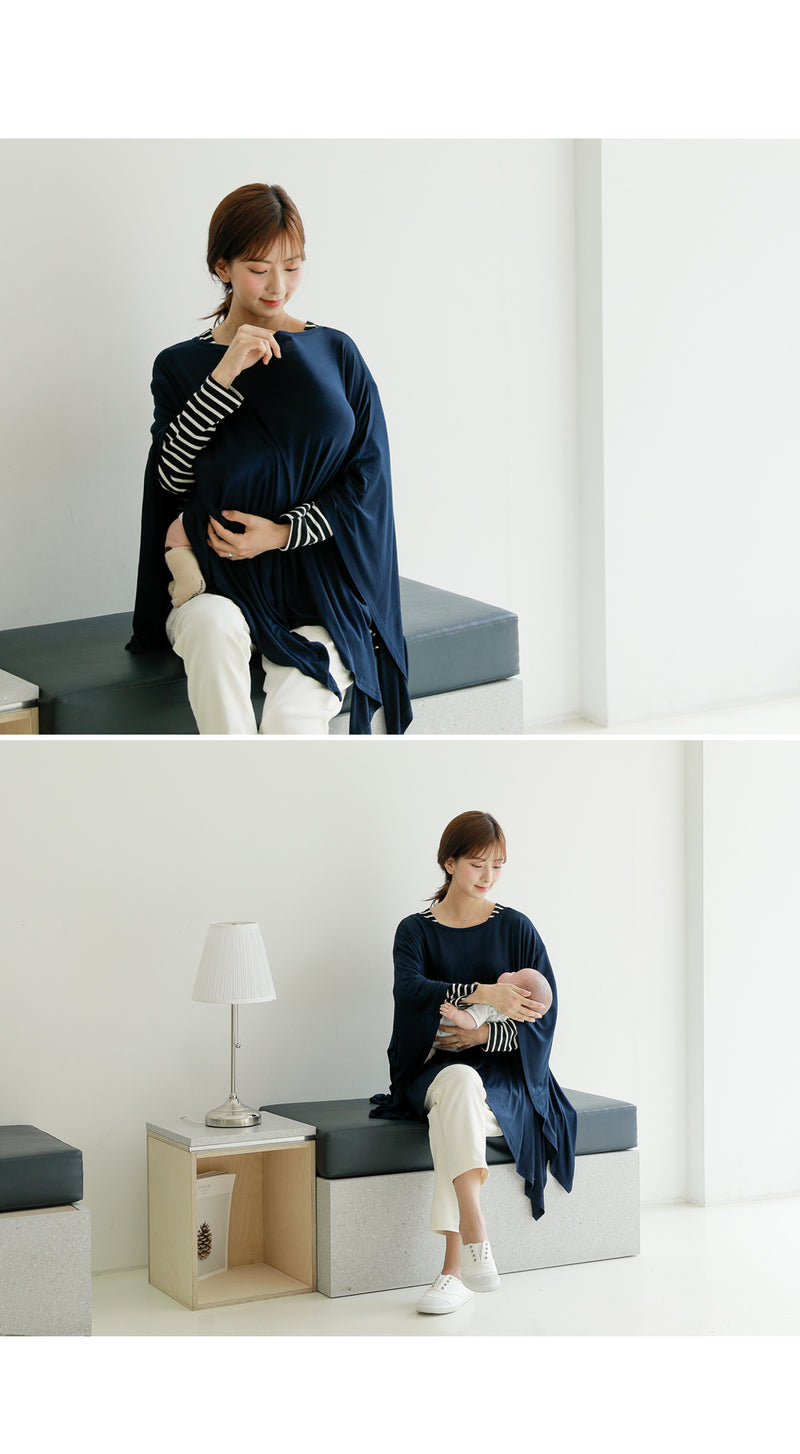 NS002 Modal Multipurpose Nursing Shawl-Thin (5 Colors)