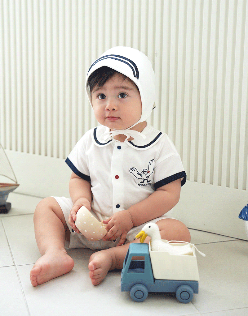 Romper-Marine Boy (Summer)