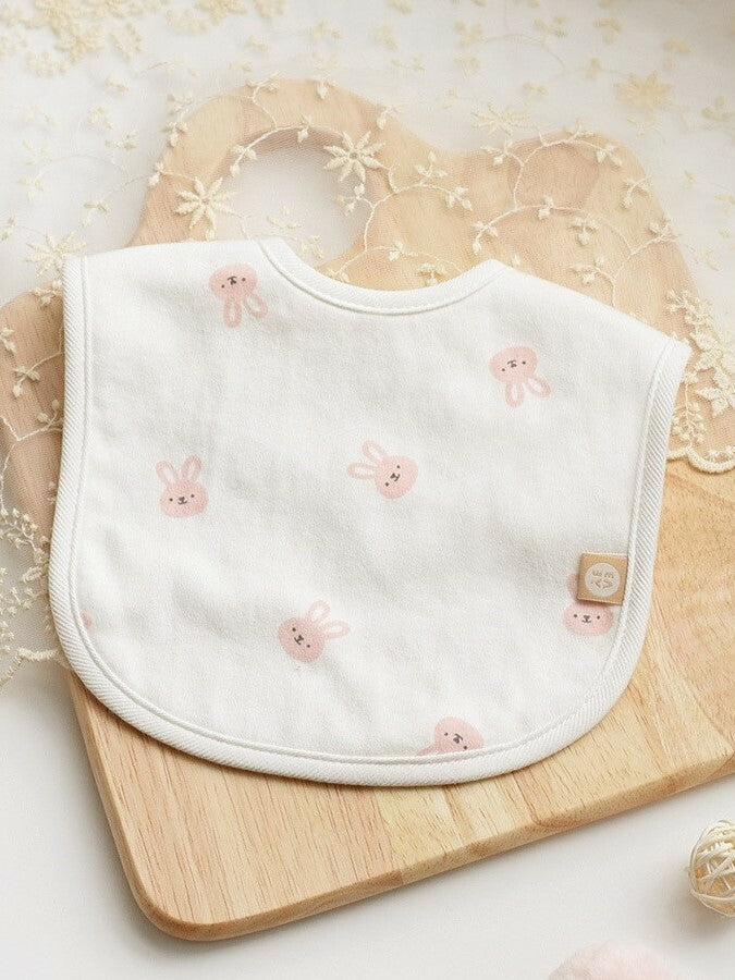 MMBP002 Baby&I Newborn Gift Set-Bunny (Bib, Bodysuit, Swaddle Blanket, Mittens,Doll Cover Socks)