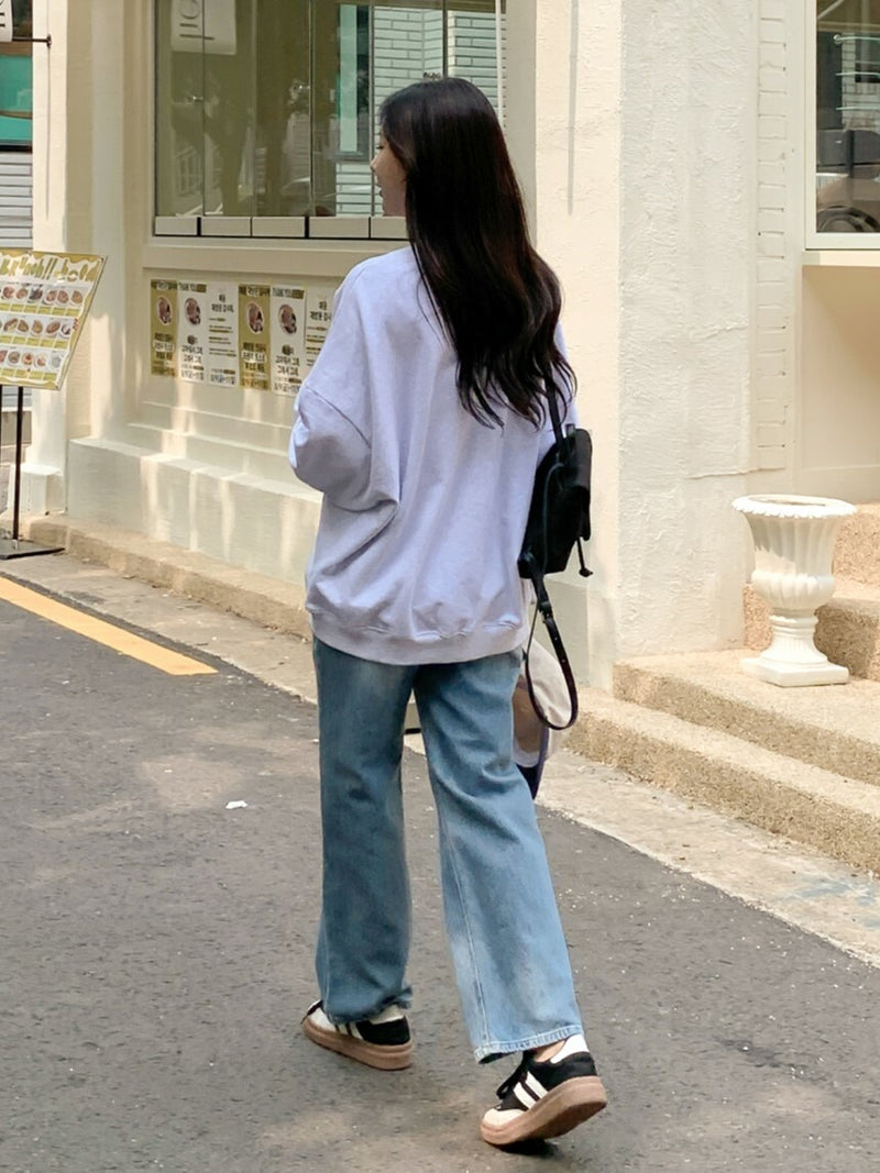 Yoga Waist Wide-Leg Denim