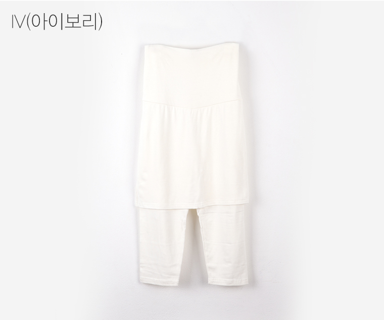 KRMD704 韓國 Mom's day 高級優質7分托腹短裙Leggings (3色) [孕婦緊身褲/下裝]