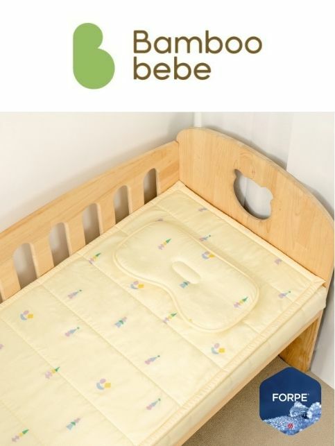 KRBA620 Korea Bamboo Bebe Reversible Cooling Mat-Circus (2 Colors)