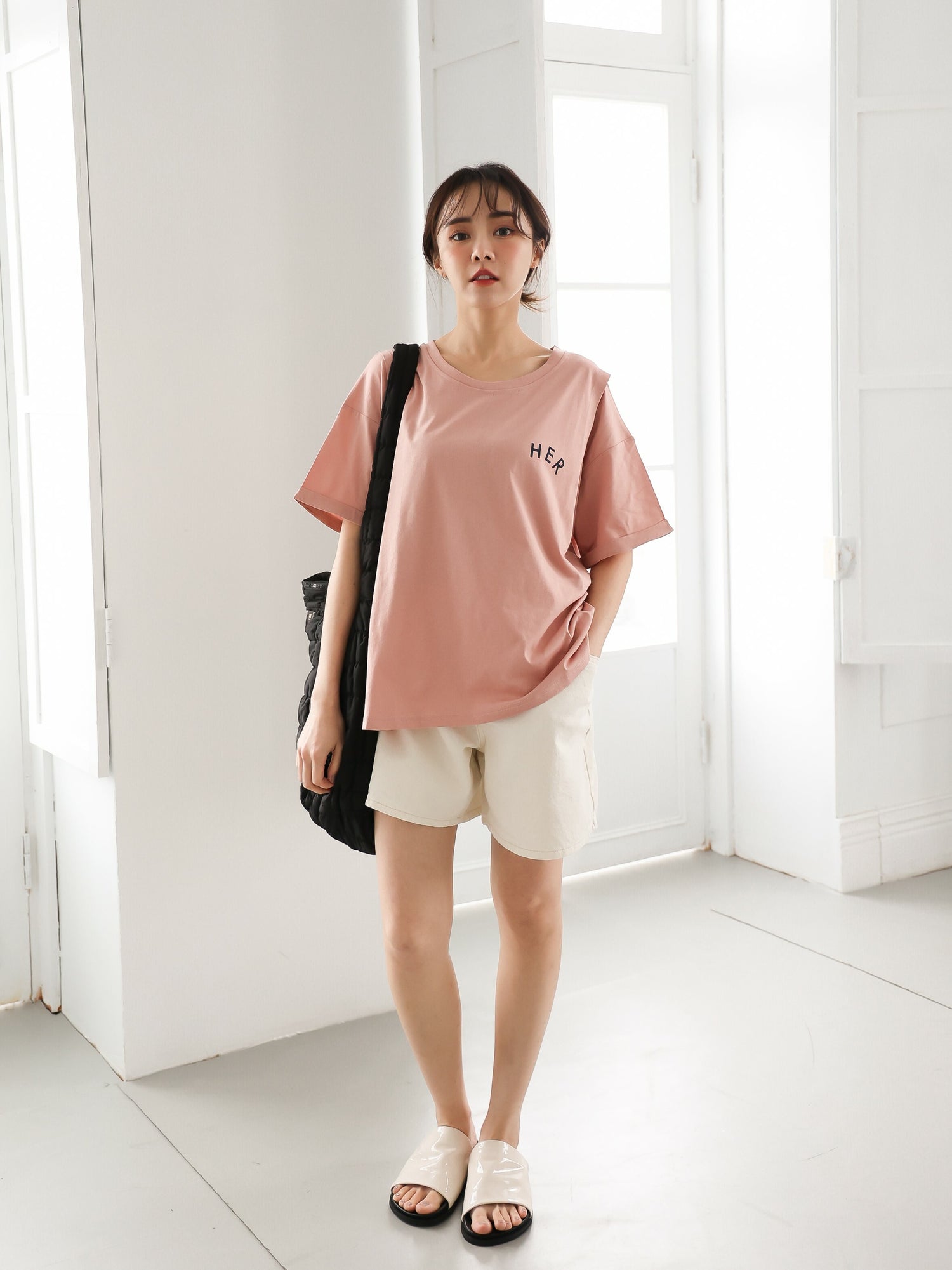 Basic "Her" Nursing Top