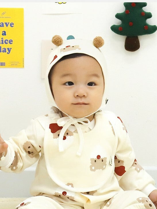 Bib-Santa Puppy (Winter)