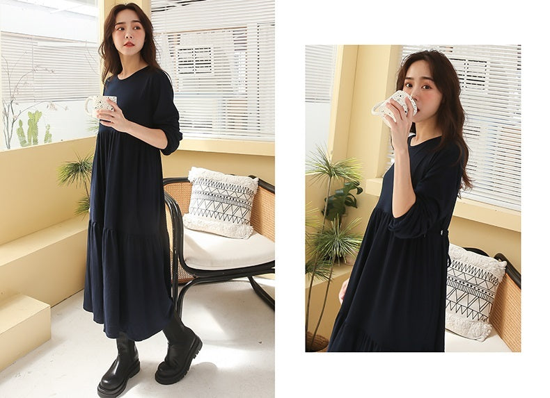 Layered & Flowy Nursing Dress