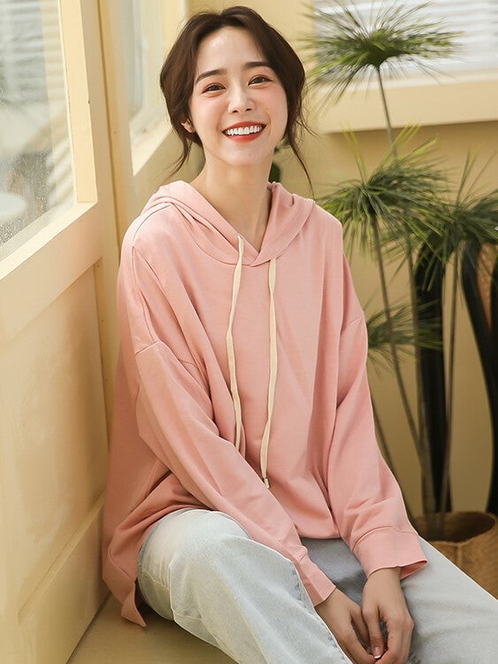 Relaxed Sweat Nursing Hoodie