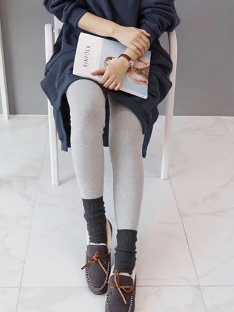 磨毛厚款彈力托腹Leggings