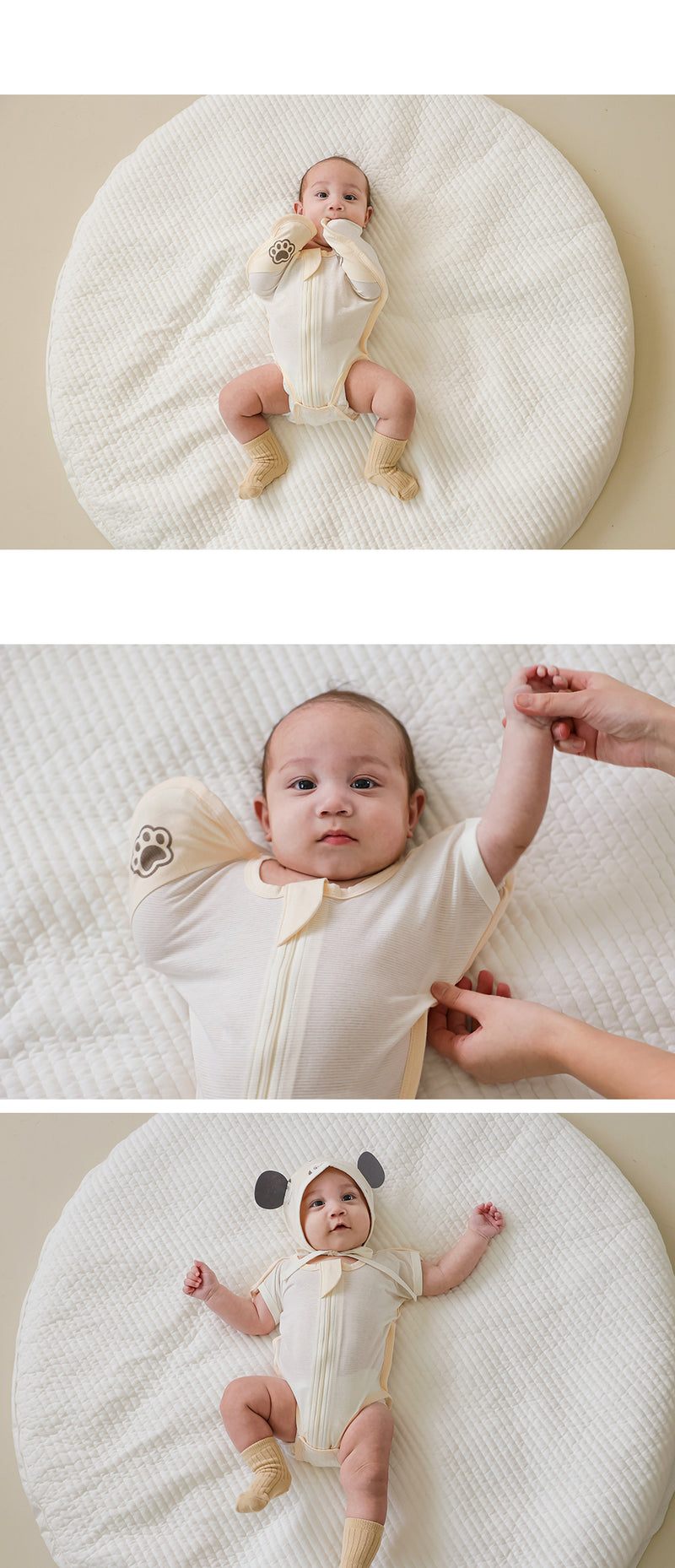 Swaddle Suit-Panda Bao Bao (Summer)