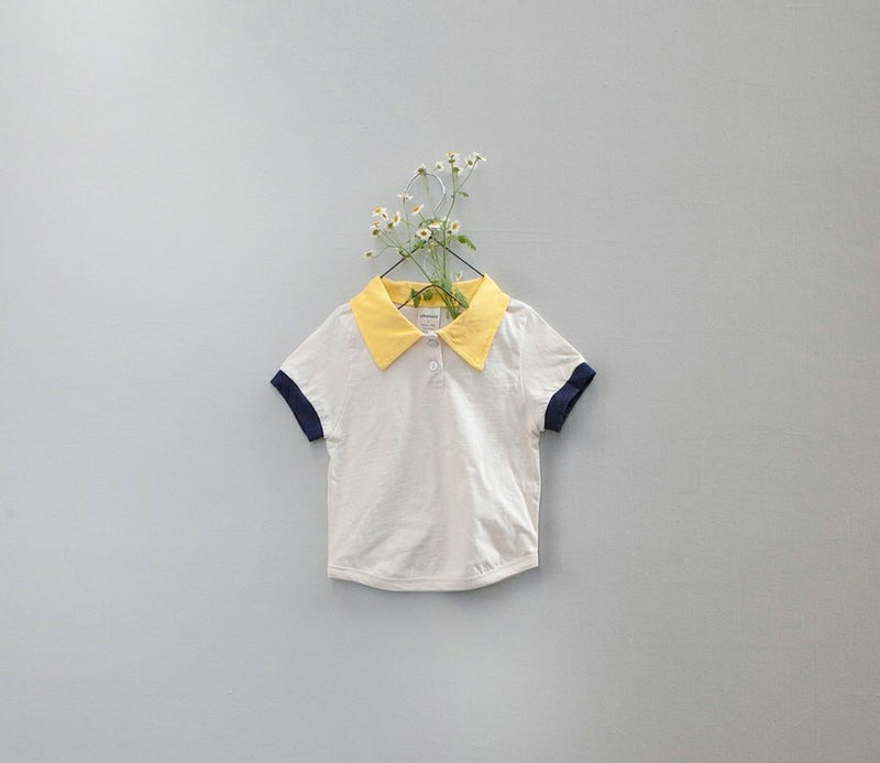 KRXO019 Color Matching Polo Shirt (2 Colors)