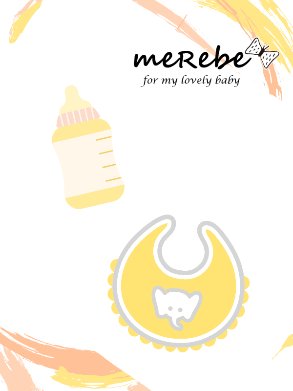 KRMB8B03 韓國 Merebe 嬰兒口水肩-小米鼠 (春秋)