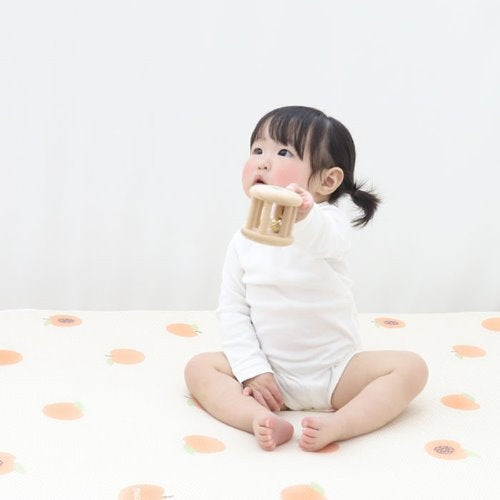 KRMB904 韓國 Merebe 3D透氣網層活動軟墊-小杏桃