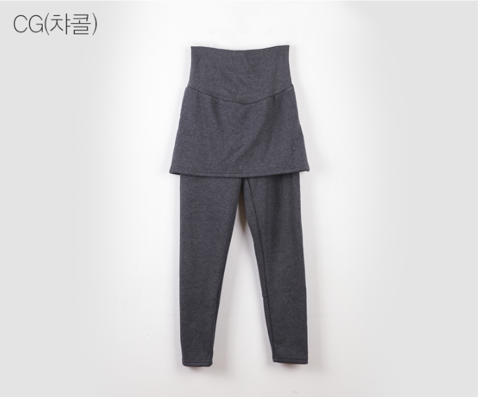 KRMD706 韓國 Mom's day 高級優質9分托腹短裙Leggings (3色)♡ [孕婦緊身褲/下裝]