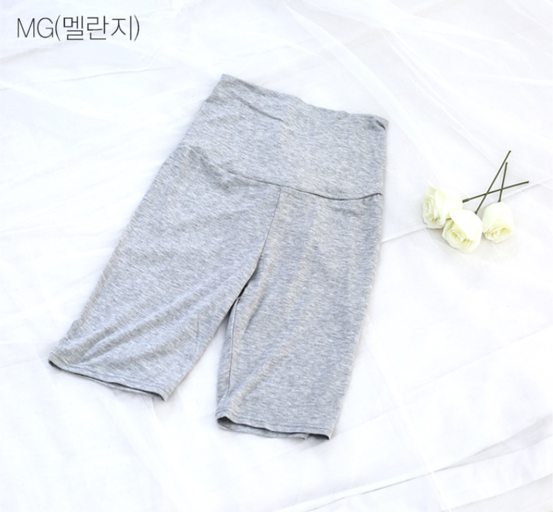 KRMD310 韓國 Mom's day 高級優質孕婦托腹5分打底褲(3色)  [孕婦打底褲/內著]