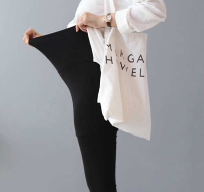 中厚貼身假兩件短裙托腹Leggings