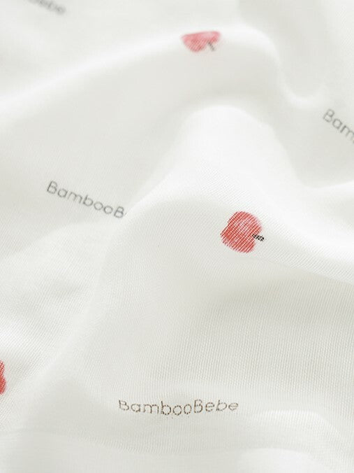 KRBA114 韓國 Bamboo bebe 竹纖維王牌超柔滑紗巾(美味蔬果)-6塊裝