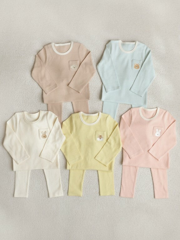 KRDY174 Korea Baby&I 4 Seasons Embroidery Homewear Set (5 Patterns)