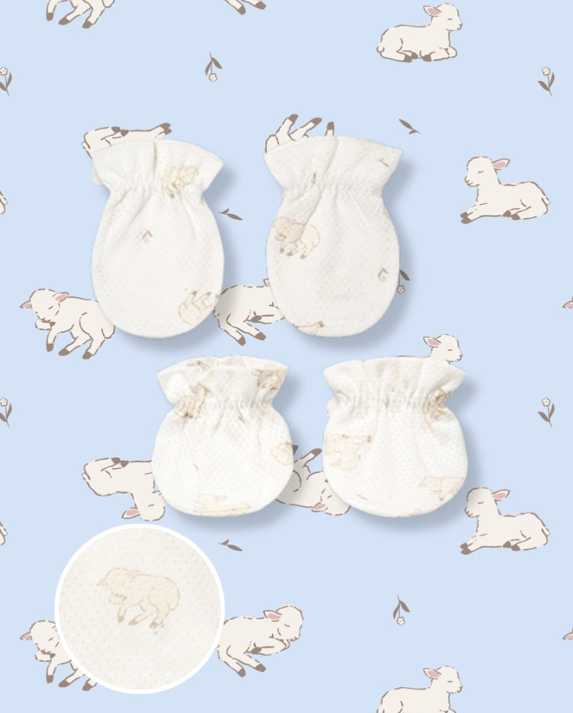Mittens & Booties-Little Sheep (Summer)