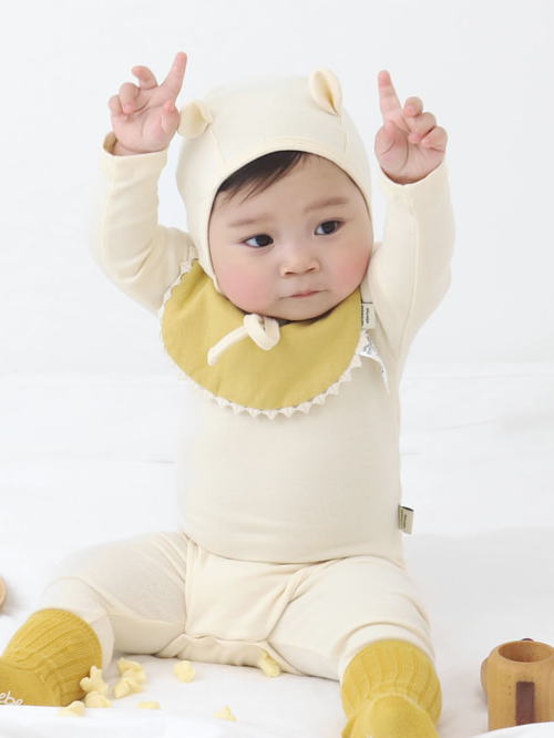 Bodysuit-Soft Cream (All Seasons)