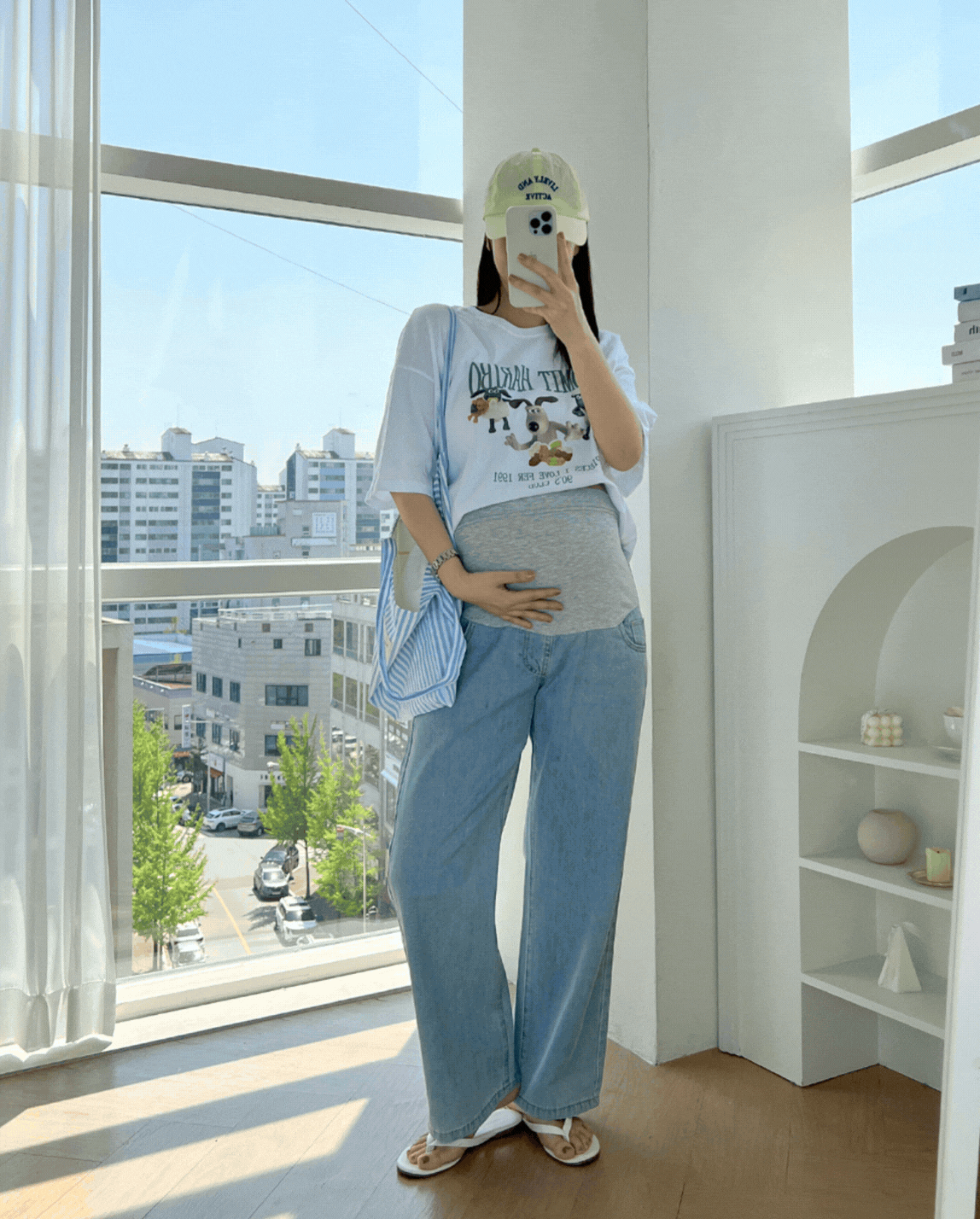 Lightweight Soft Loose Denim Jeans