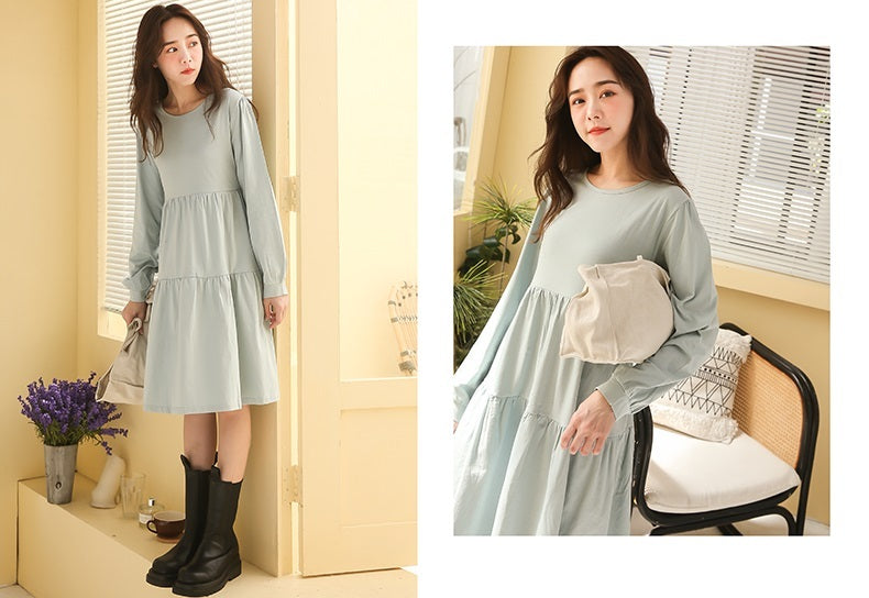 Cute Layered Nursing Dress