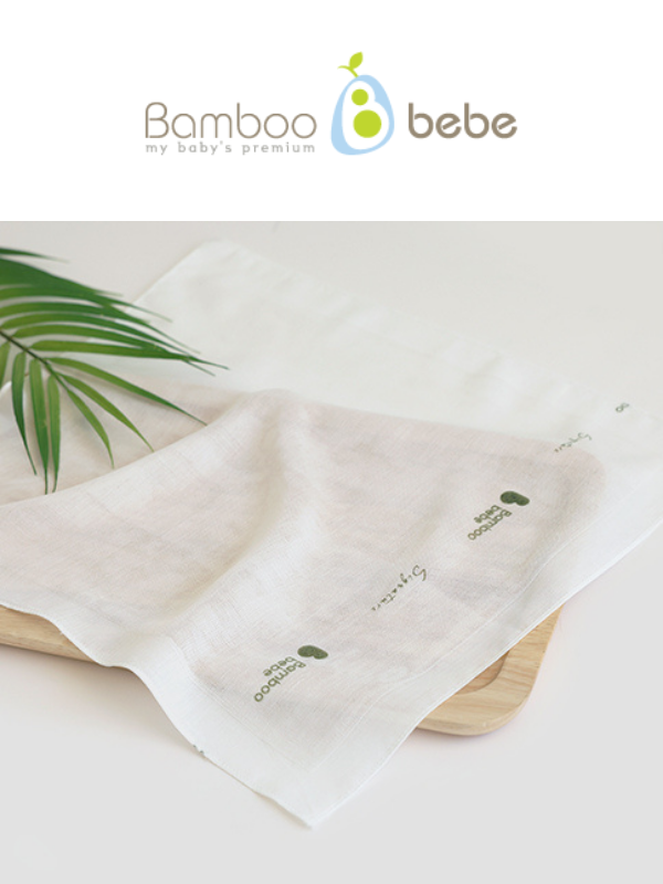 KRBA112 韓國 Bamboo bebe竹纖維王牌超柔滑紗巾-5塊裝