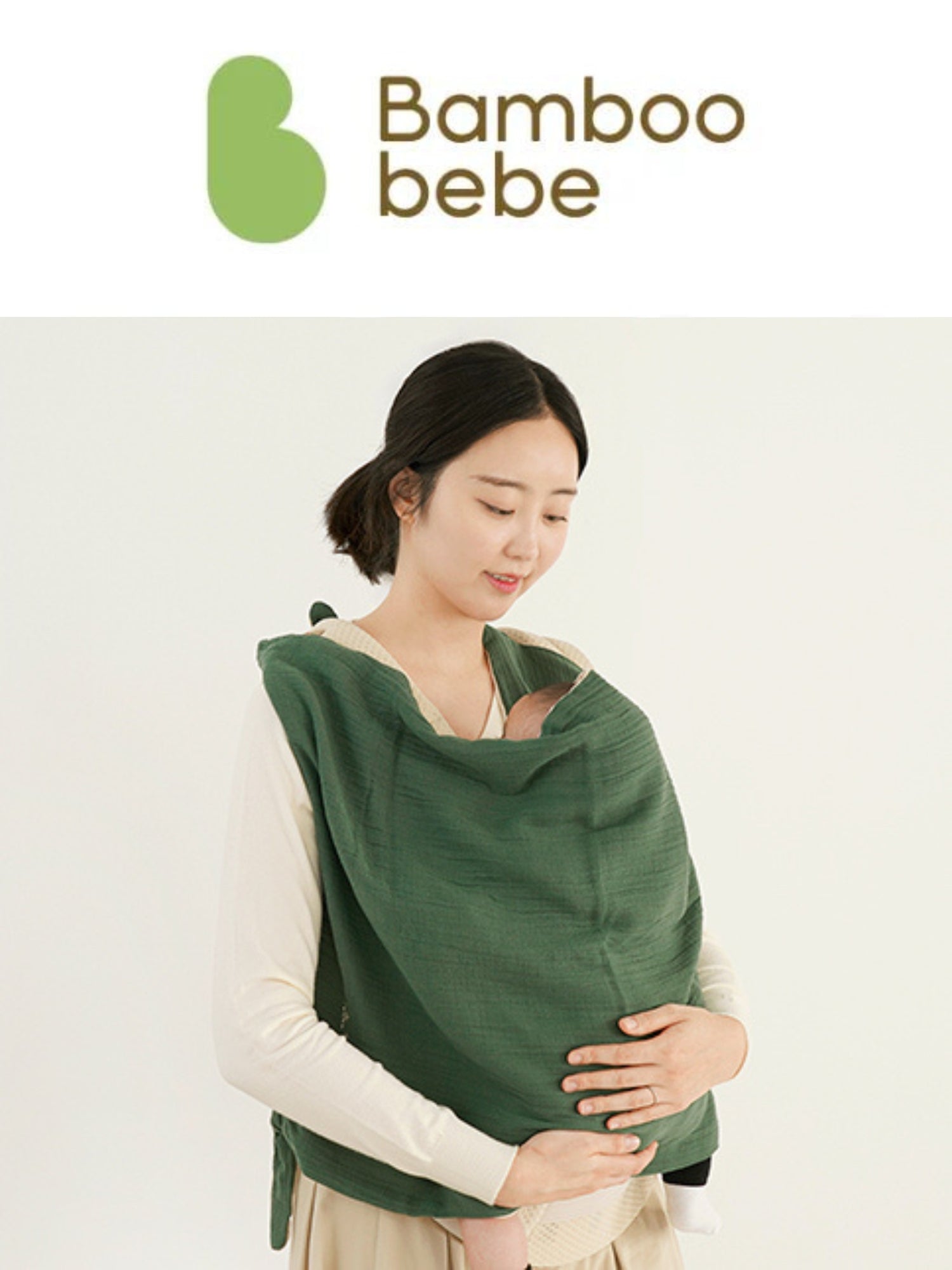 KRBA411 Korea Bamboo Bebe Bamboo Multi-Use Blanket (4 Colors) (S: 50x70cm)