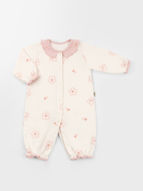 Romper-Knitting Flowers (Winter)
