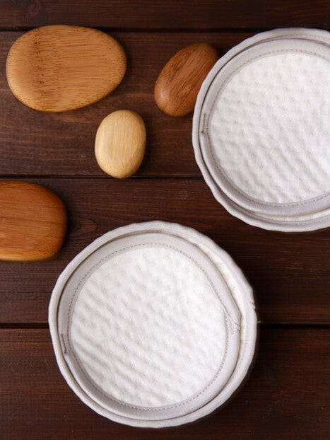 KRBA416 Korea Bamboo Bebe Bamboo Double Cushion Washable Nursing Pad (2pcs)